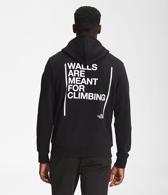 Sudadera Con Capucha The North Face Hombre Walls Pullover - Colombia JCAWVP197 - Negras